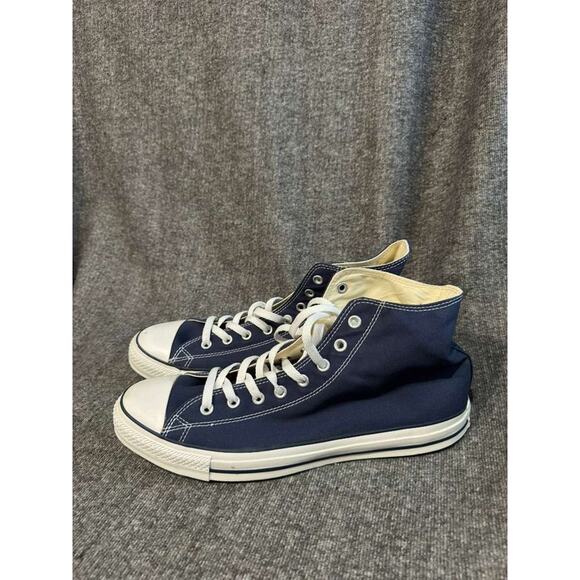 Converse Chuck Taylor All Star High Top Navy Canvas Shoes – Men’s Size 13 - Picture 1 of 7
